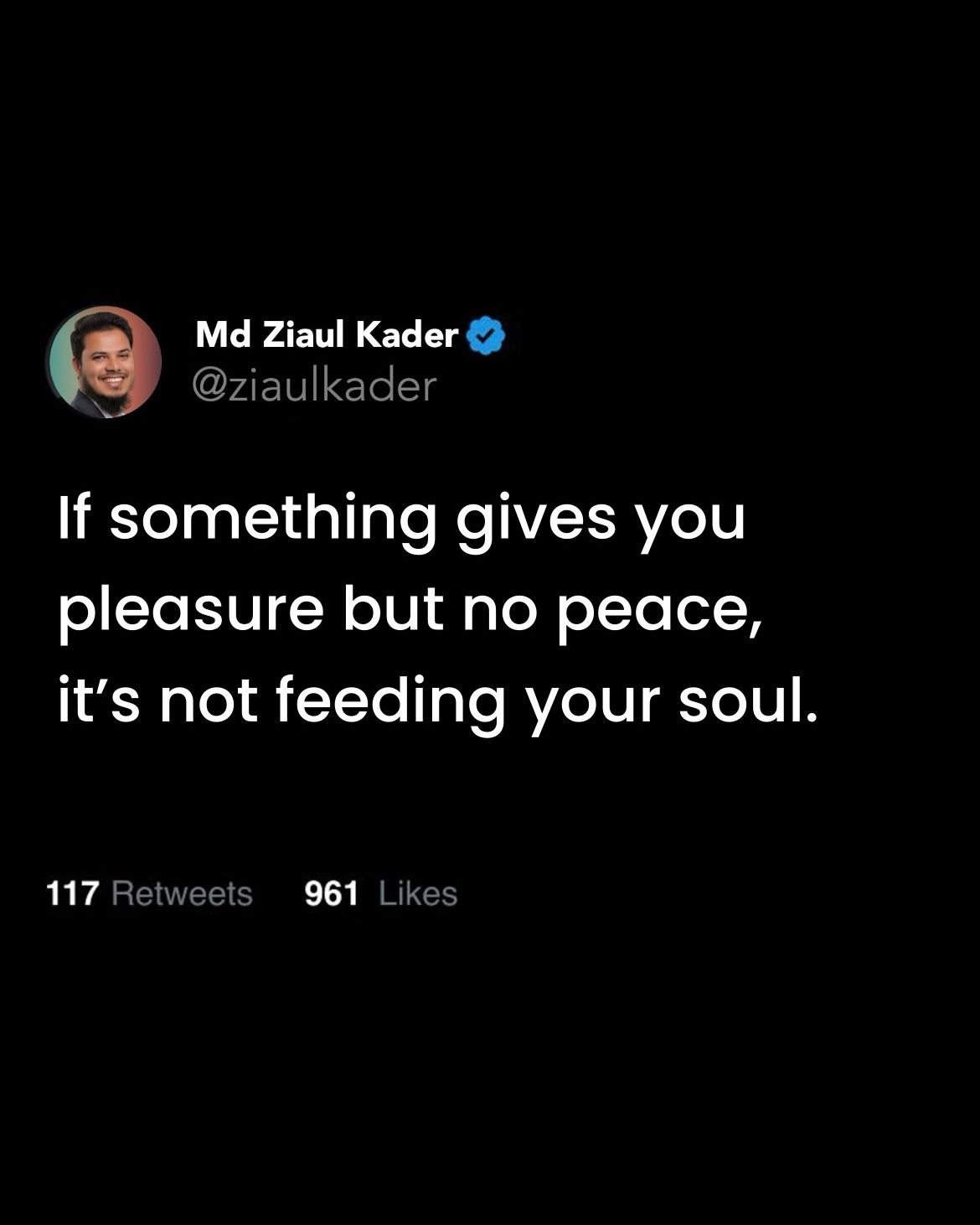 Ask yourself one question:  What is your soul?